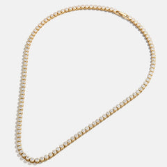 Amalie Bezel Tennis Necklace