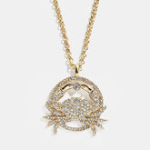 Andrea Zodiac Necklace - Cancer