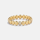 Alyssa 18K Gold Ring - Gold/Pavé