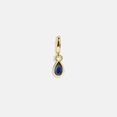 Birthstone Cluster Charm - Sapphire