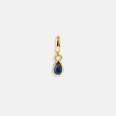 Birthstone Cluster Charm - Sapphire