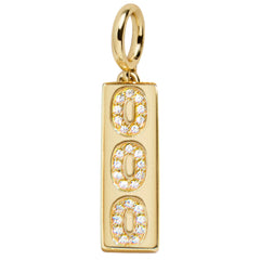Angel Number Cluster Charm - 000