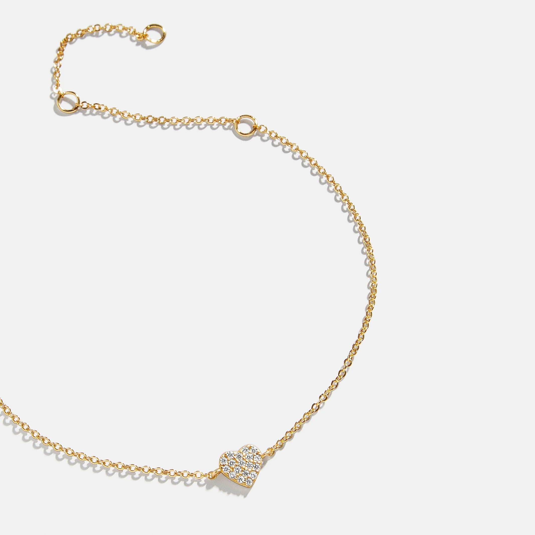 18K Gold Heart Bracelet - Heart
