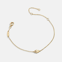 18K Gold Hamsa Bracelet - Hamsa