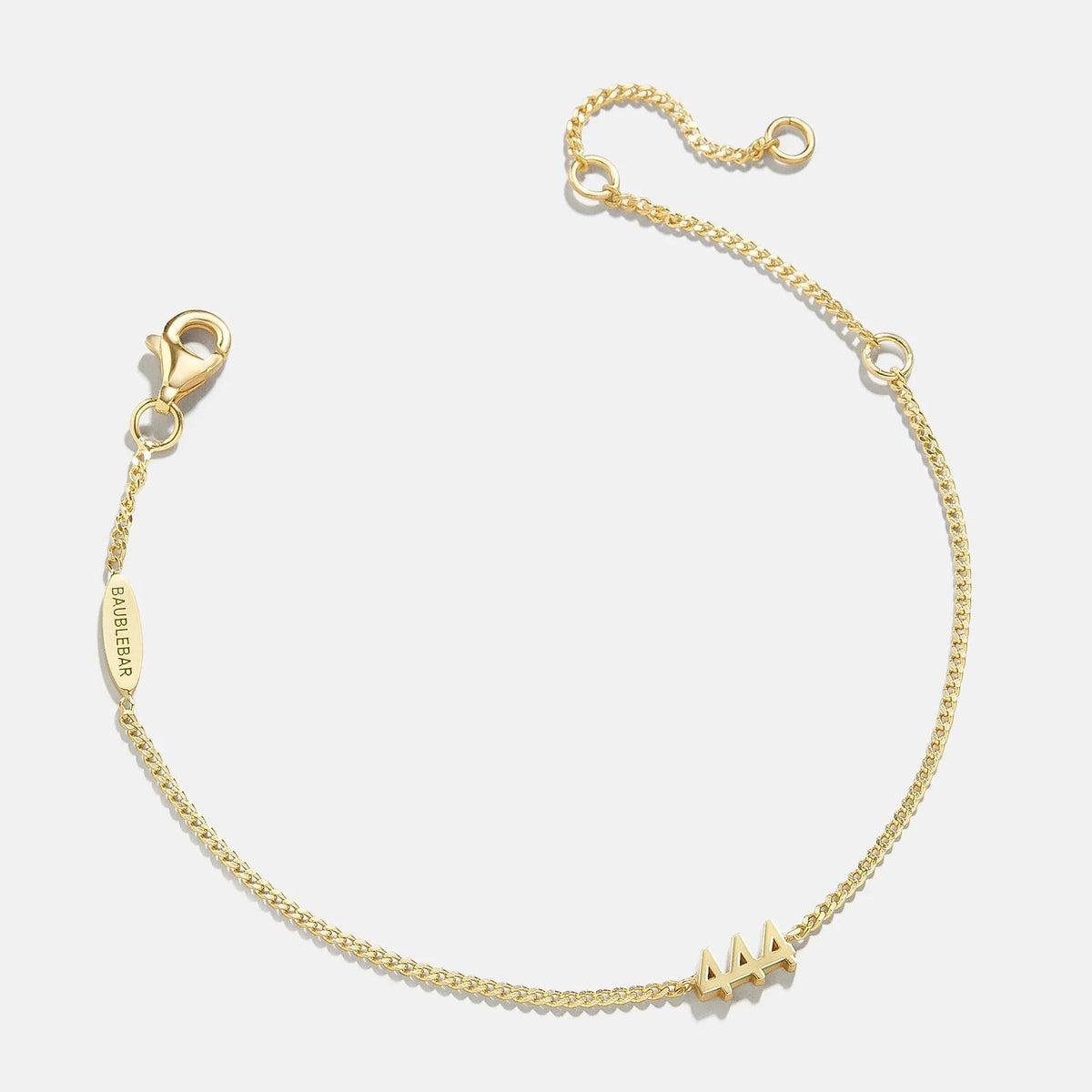 14K Gold Custom Angel Number Bracelet