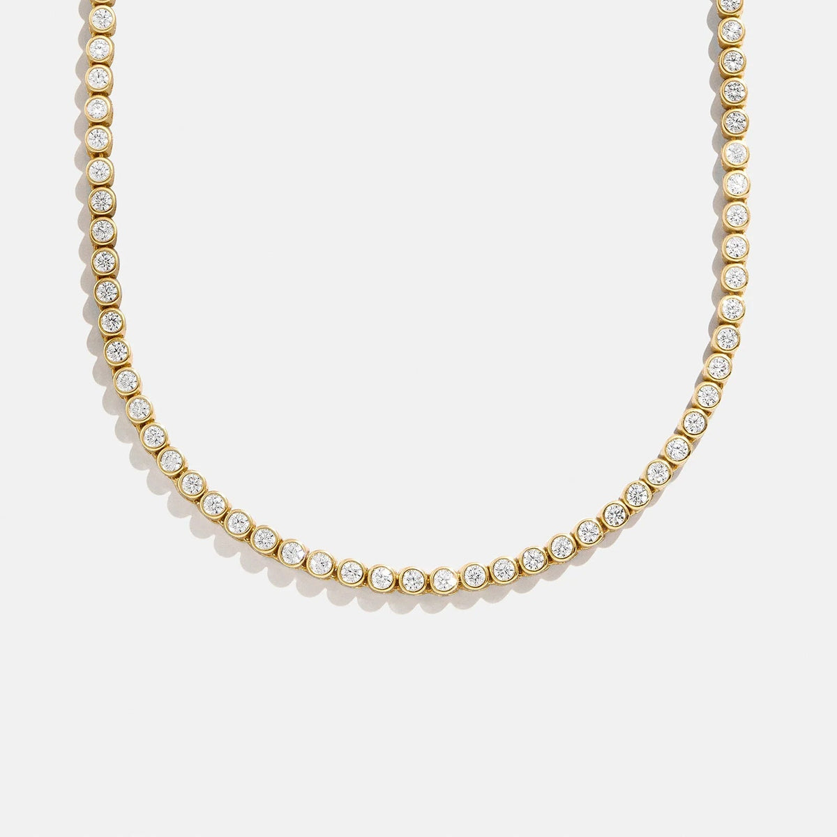 Amalie Bezel Tennis Necklace