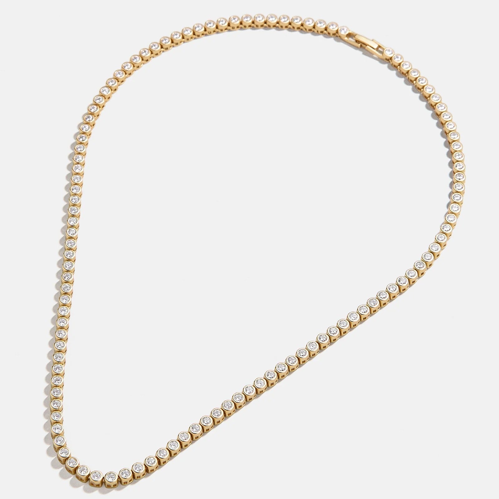 Amalie Bezel Tennis Necklace