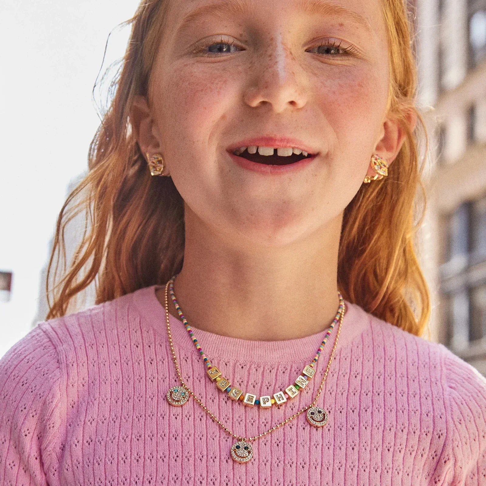 All Smiles Kids' Necklace - Smiley
