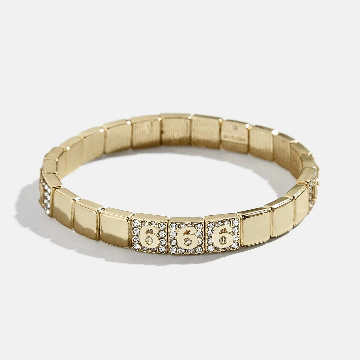 Angel Number Tile Bracelet - 666