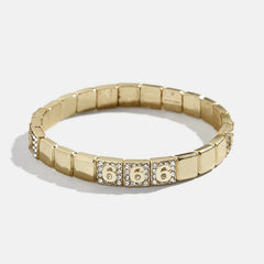 Angel Number Tile Bracelet - 666