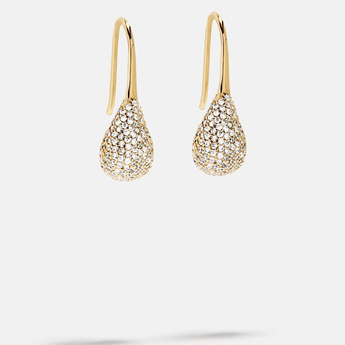18K Gold Ashley Earrings - Small