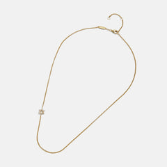 18K Gold Asymmetrical Star of David Necklace - Star of David