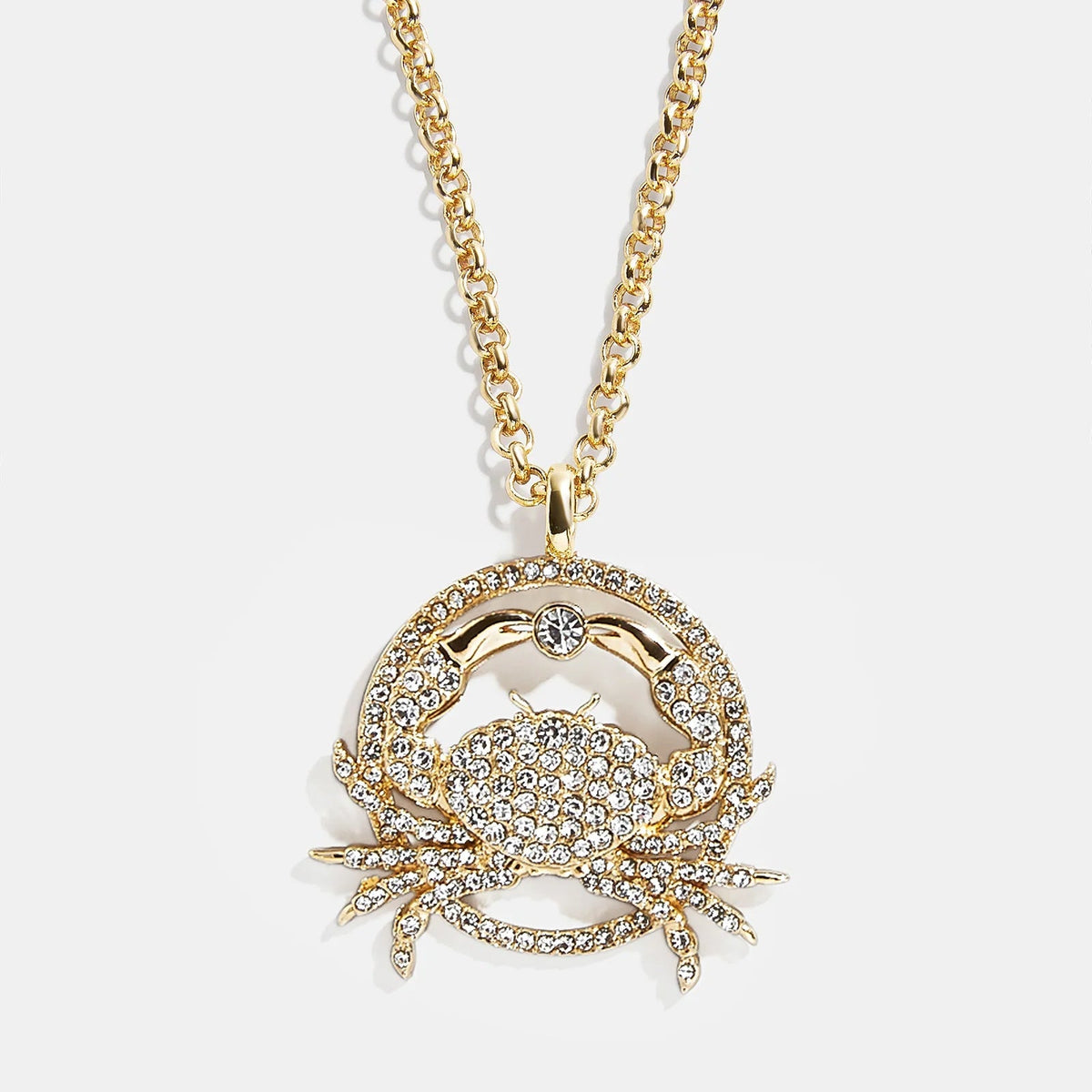 Andrea Zodiac Necklace - Cancer