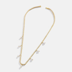18K Gold Alice Necklace - Gold/Pavé