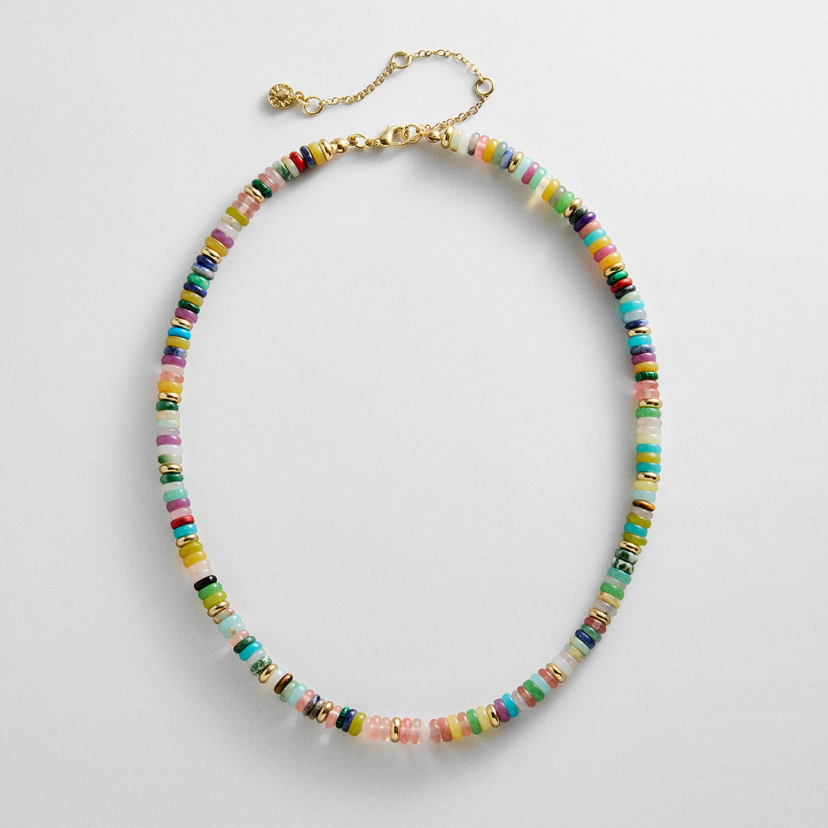 Amaris Semi-Precious Beaded Necklace - Multi