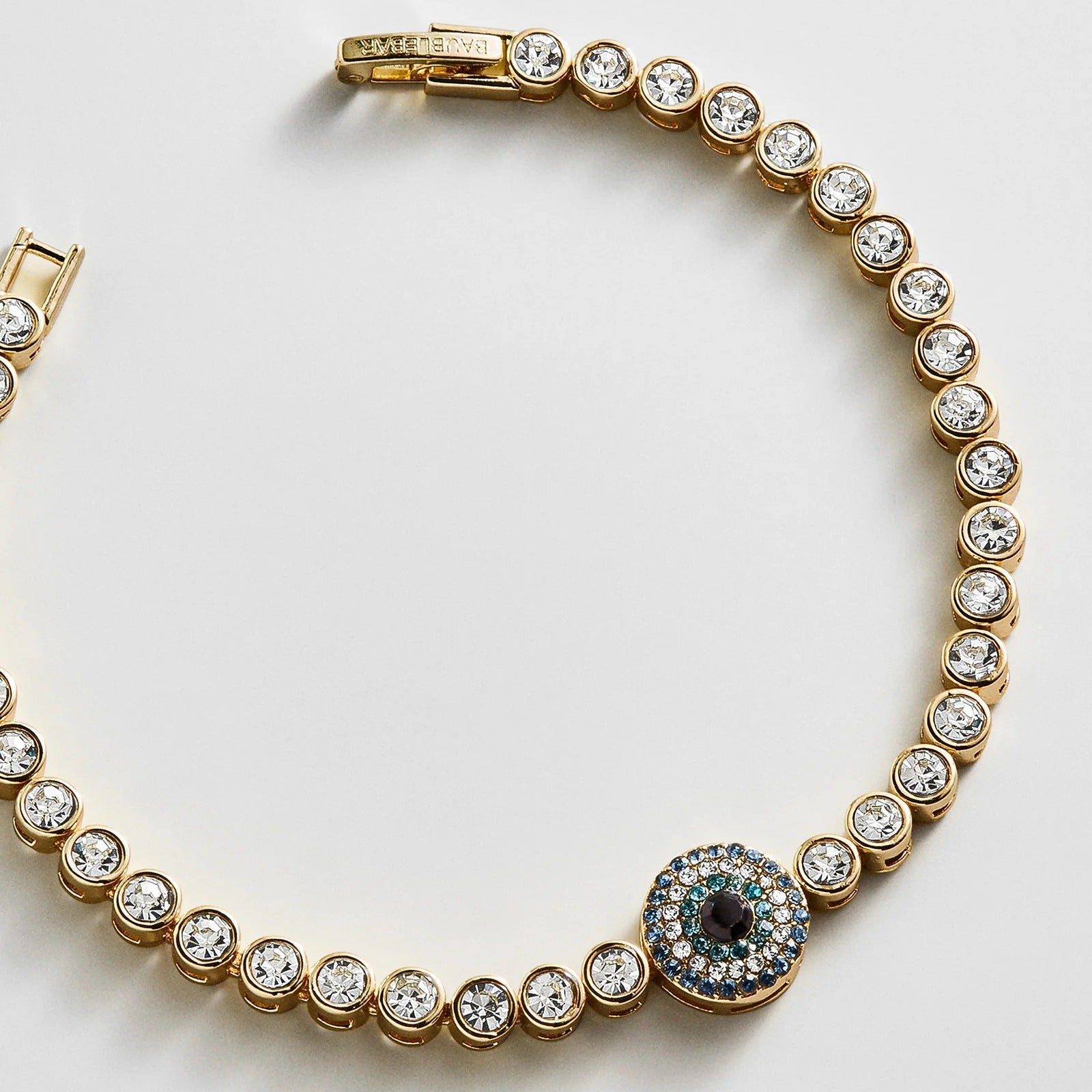 Amalie Evil Eye Tennis Bracelet - Single Evil Eye