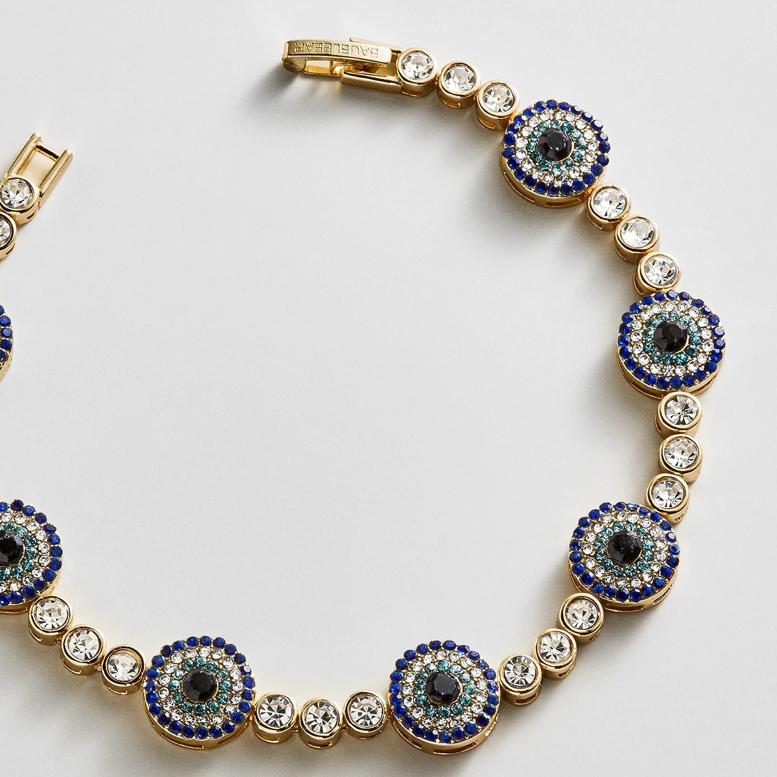 Amalie Evil Eye On Repeat Tennis Bracelet - On Repeat Evil Eye