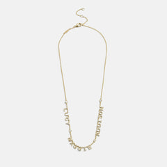 14K Gold Custom Multi Name Necklace - 3 Names