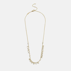 14K Gold Custom Multi Name Necklace - 4 Names