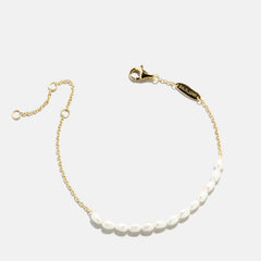 Barbra 18K Gold Pearl Bracelet - Gold/Pearl
