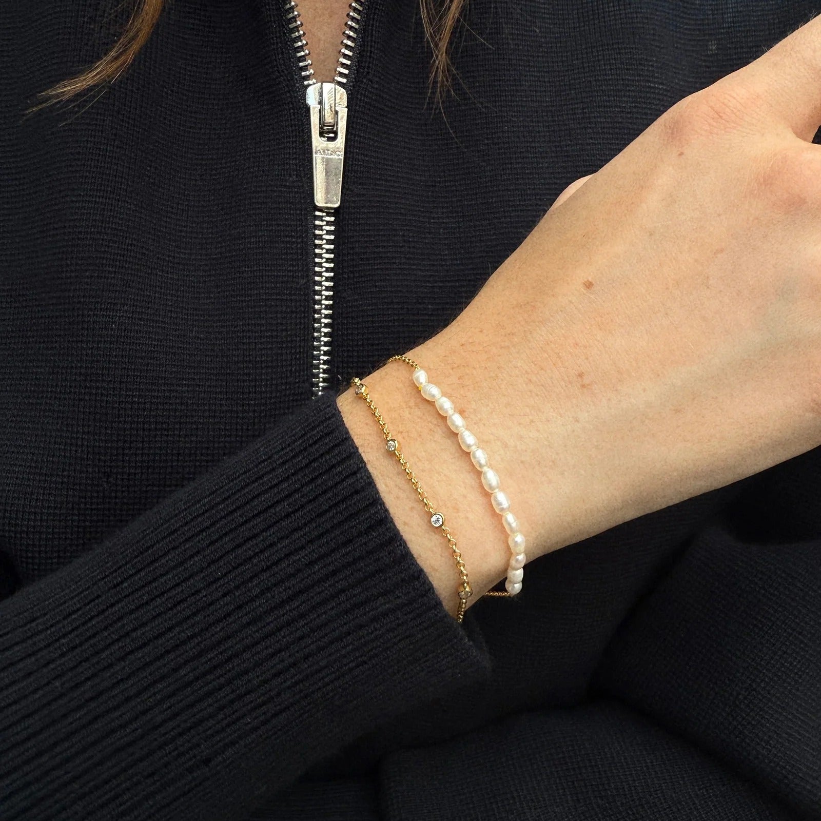 Barbra 18K Gold Pearl Bracelet - Gold/Pearl