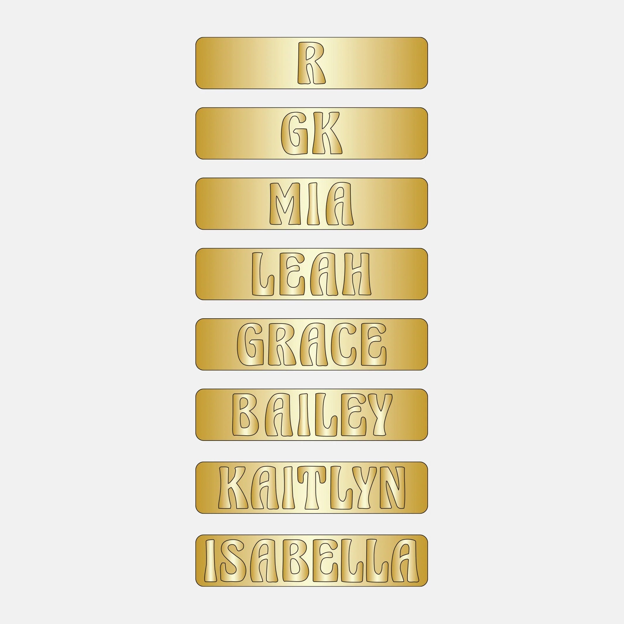 14K Gold Cigar Band Custom Ring - Gold
