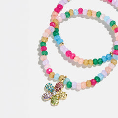 Bead Party Kids Bracelet Set  - Flower