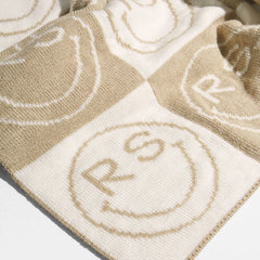 All Smiles Custom Blanket - Natural/Beige