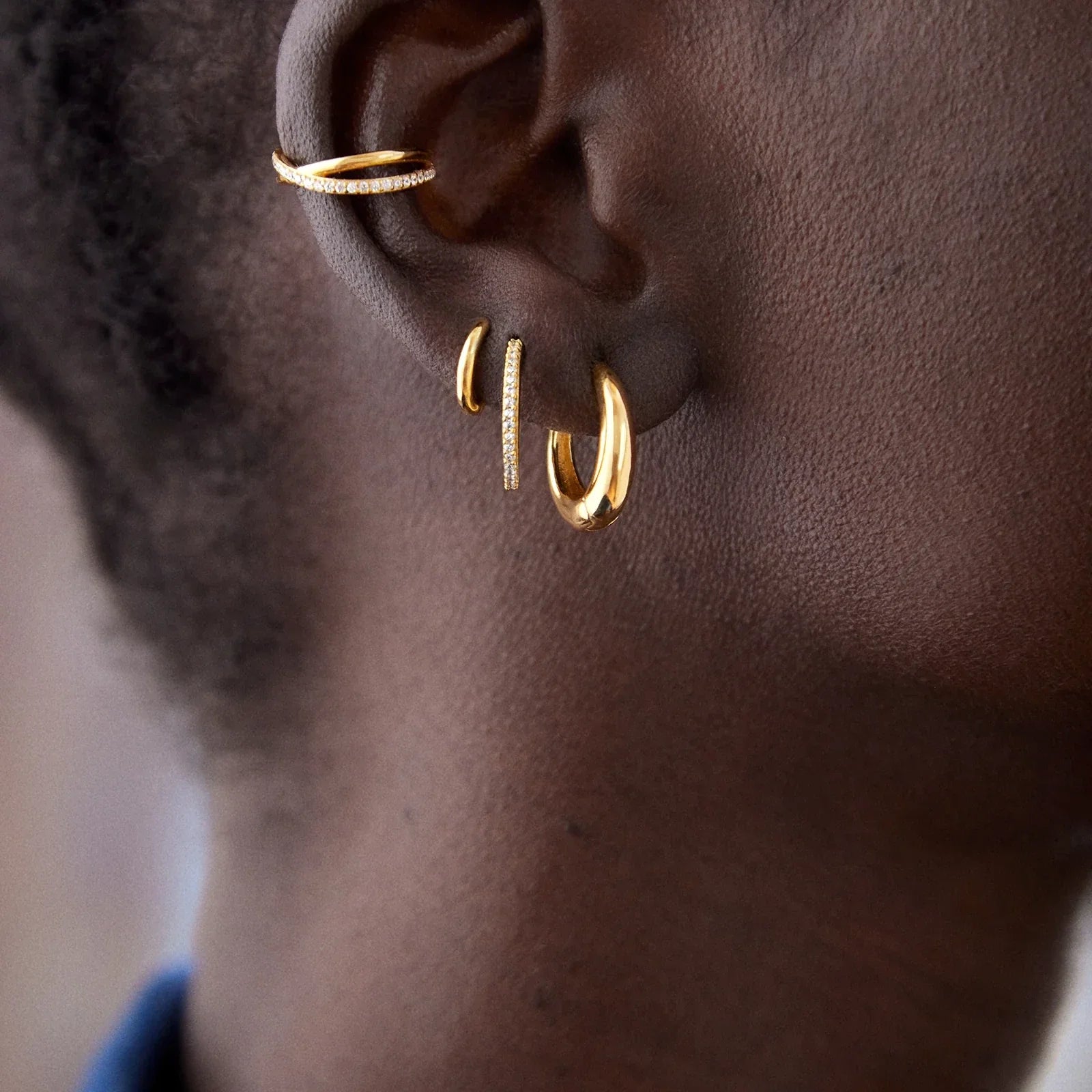 Annalise 14K Gold Earrings - 14K Gold