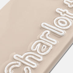 All the Beige Custom iPhone Case - Beige/Pearl