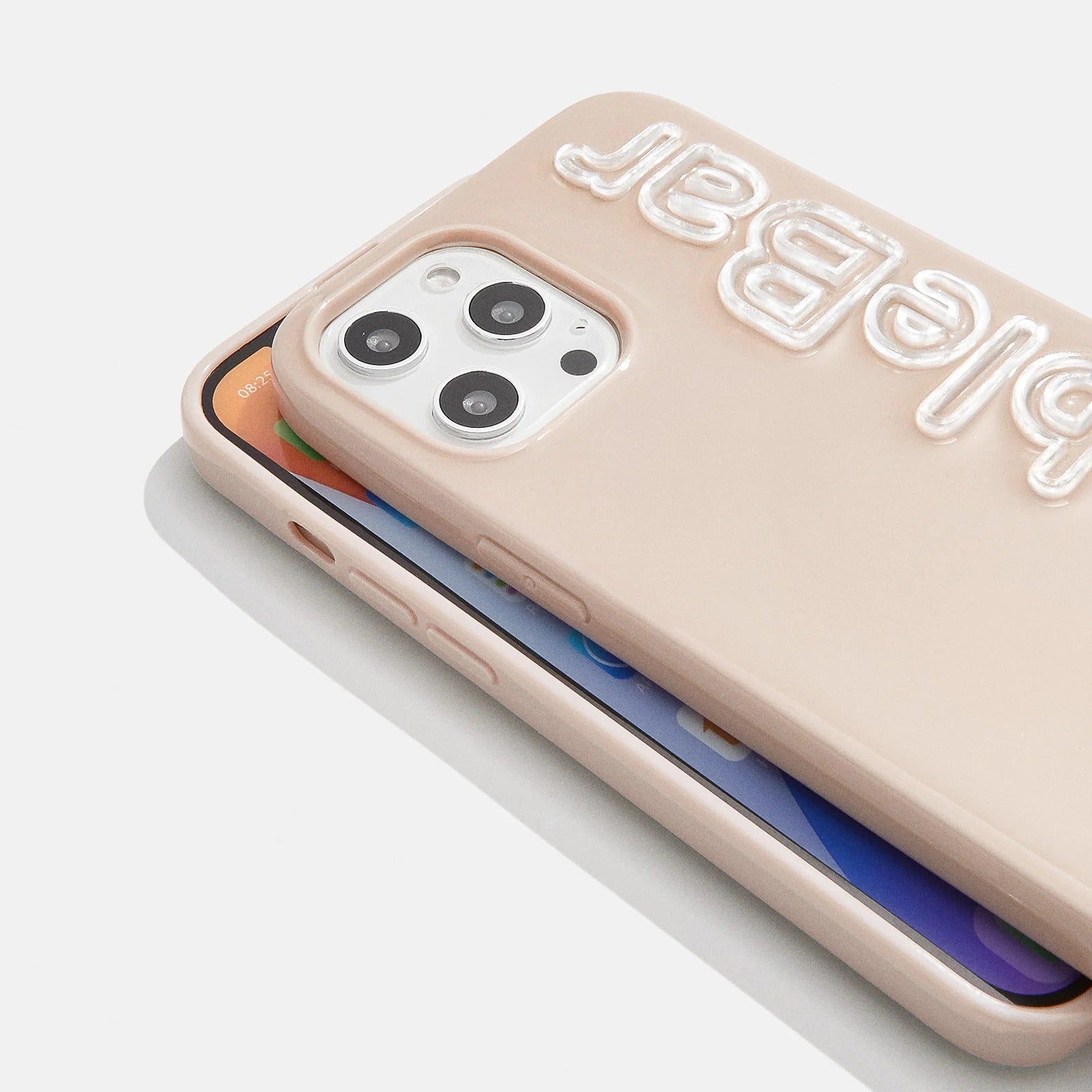 All the Beige Custom iPhone Case - Beige/Pearl