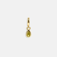 Birthstone Cluster Charm - Peridot